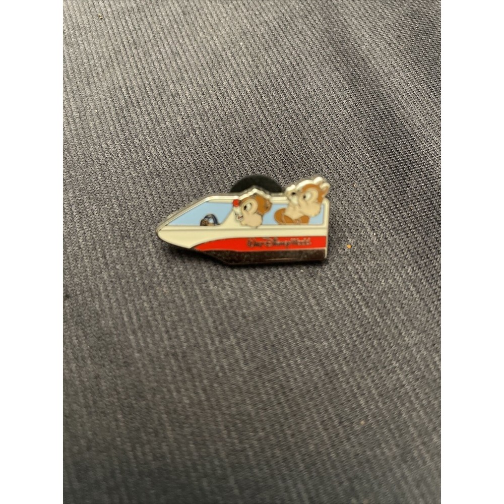 WDW Disney red Monorail Magic Mystery Collection Chip and Dale Pin travel Co